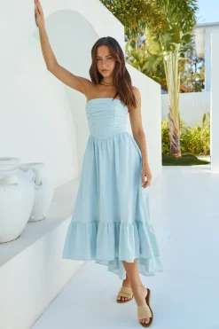 Love In The Summer Maxi Dress Blue