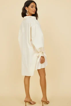 Lovely Days Mini Dress Cream