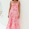 Lovers Dance Maxi Dress Pink