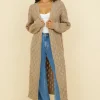 Lullaby Dreams Knit Cardigan Brown
