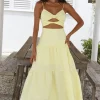 Make It Natural Maxi Dress Yellow