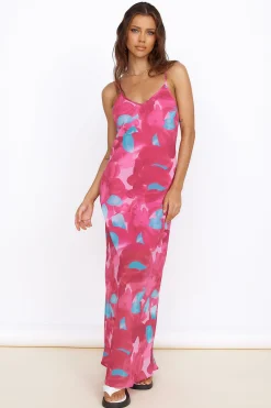 Make Up My Mind Maxi Dress Pink