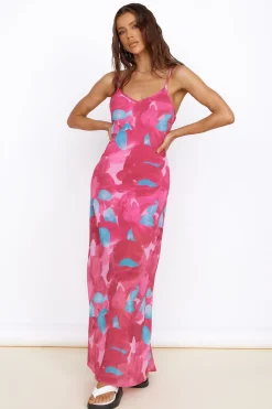 Make Up My Mind Maxi Dress Pink