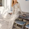 Manhattan Moment Knit Top Beige