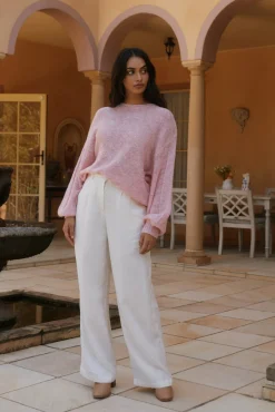 Mikale Knit Jumper Pink
