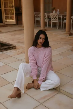 Mikale Knit Jumper Pink