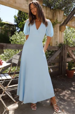 Moments Of Magic Maxi Dress Blue