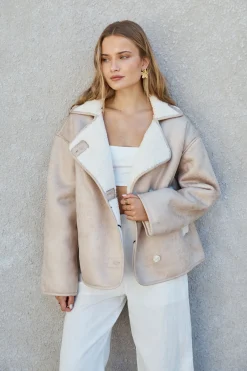Morning Coffee Jacket Tan
