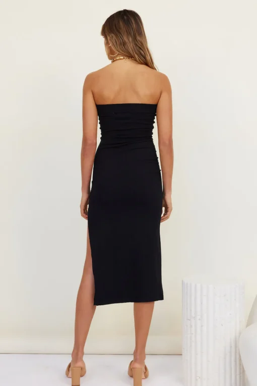 Morning Sun Maxi Dress Black