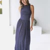 Nalla Maxi Dress Navy