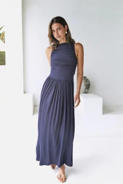 Nalla Maxi Dress Navy