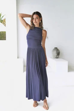 Nalla Maxi Dress Navy