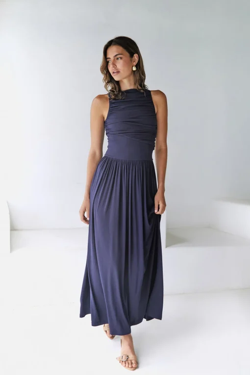 Nalla Maxi Dress Navy