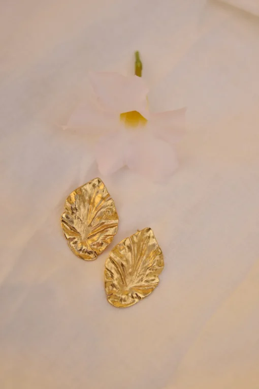 Nature’s Gem Earrings Gold