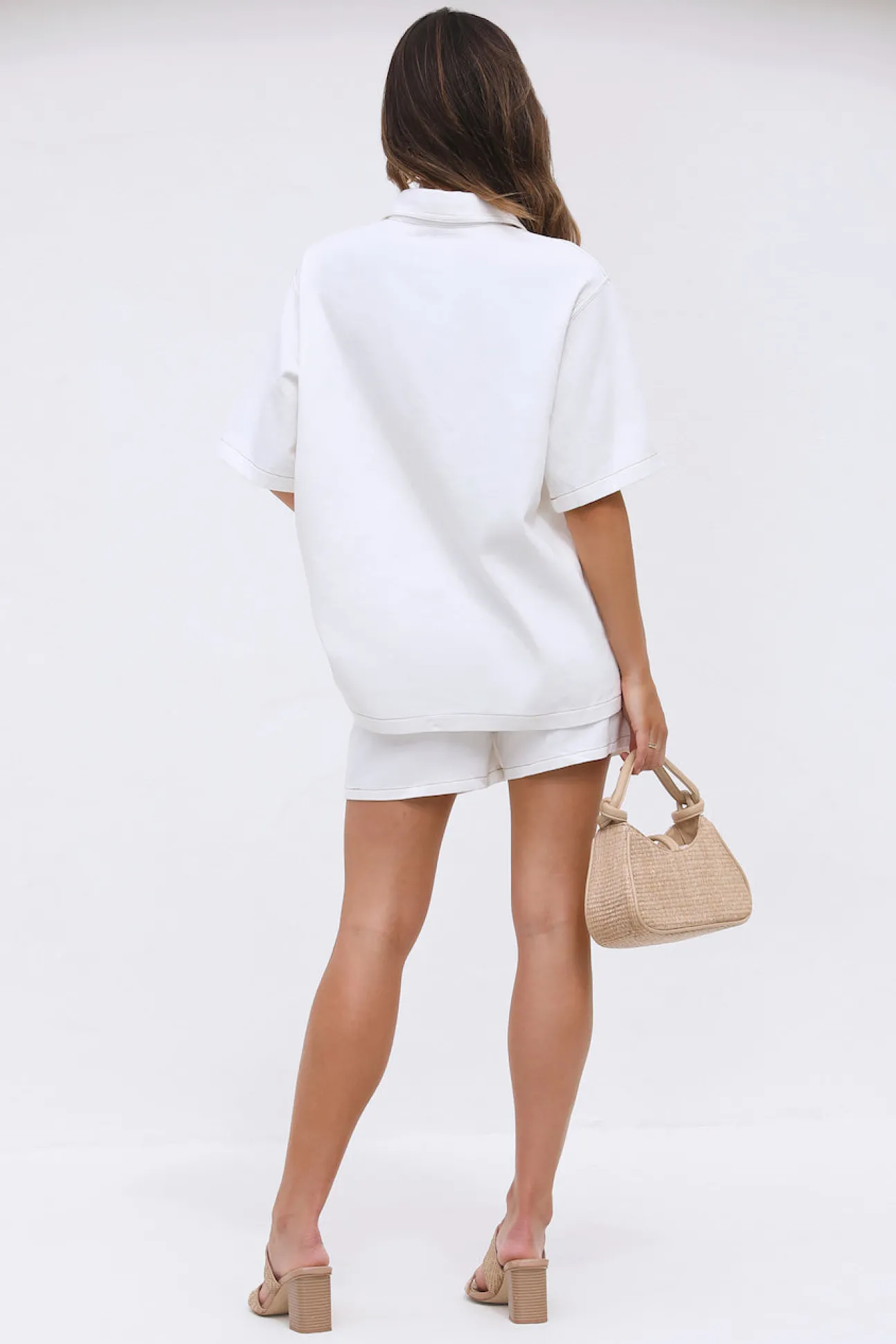 New Beginning Shorts White