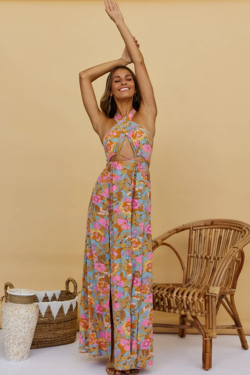 Oasis Pond Maxi Dress