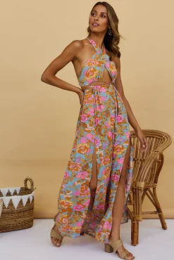 Oasis Pond Maxi Dress