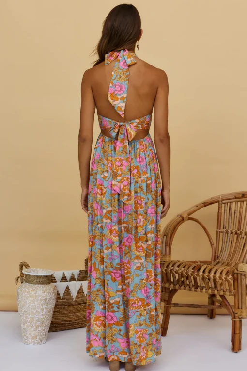 Oasis Pond Maxi Dress