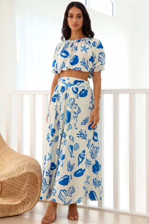 Oceanic Paradise Set Blue