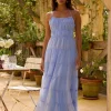 On a Cloud Maxi Dress Blue