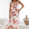 Palermo Mornings Midi Dress Cream