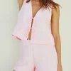 Pearlescent Jewels Shorts Pink