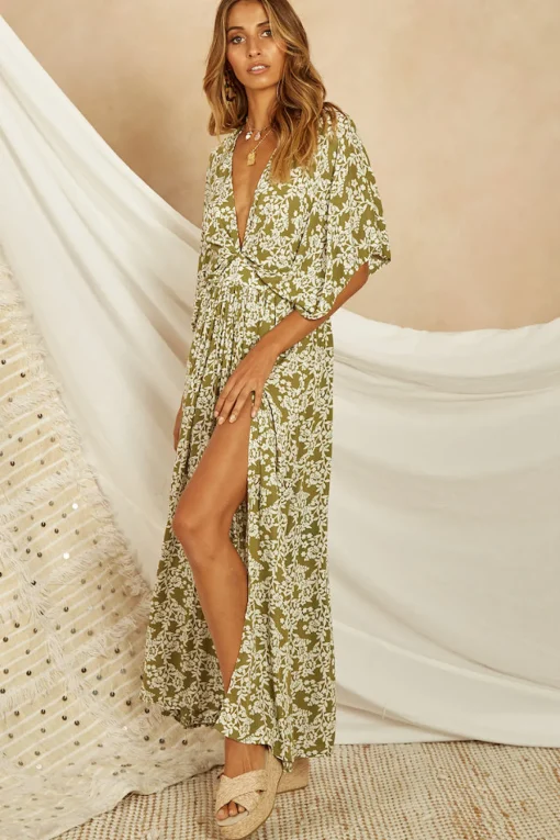 Phoenix Maxi Dress Green
