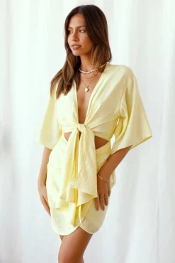Pieces Of A Whole Dress Yellow