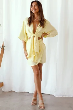 Pieces Of A Whole Dress Yellow