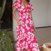Planting Flowers Maxi Dress Pink
