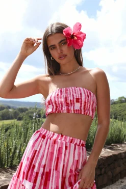 Platonic Crop Top Pink