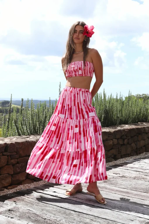 Platonic Crop Top Pink