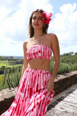 Platonic Crop Top Pink