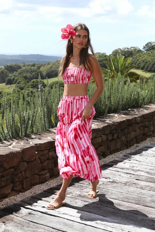 Platonic Crop Top Pink