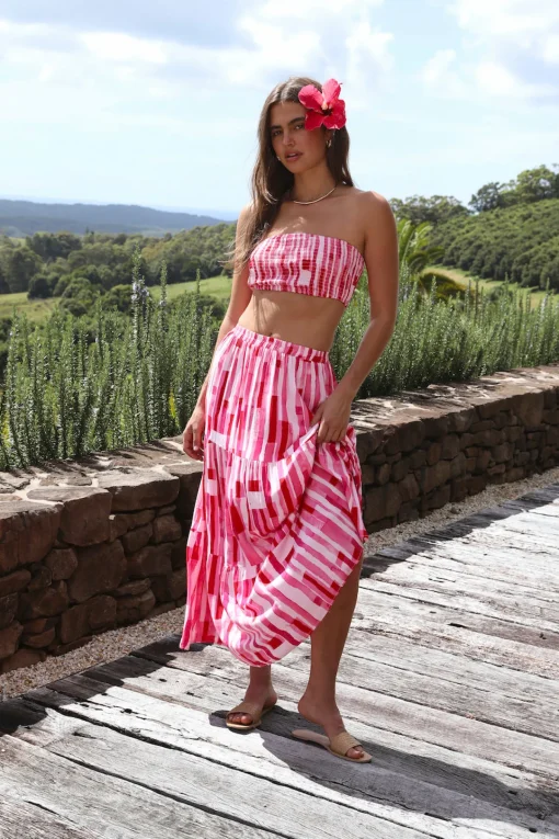 Platonic Crop Top Pink