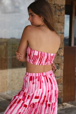 Platonic Crop Top Pink