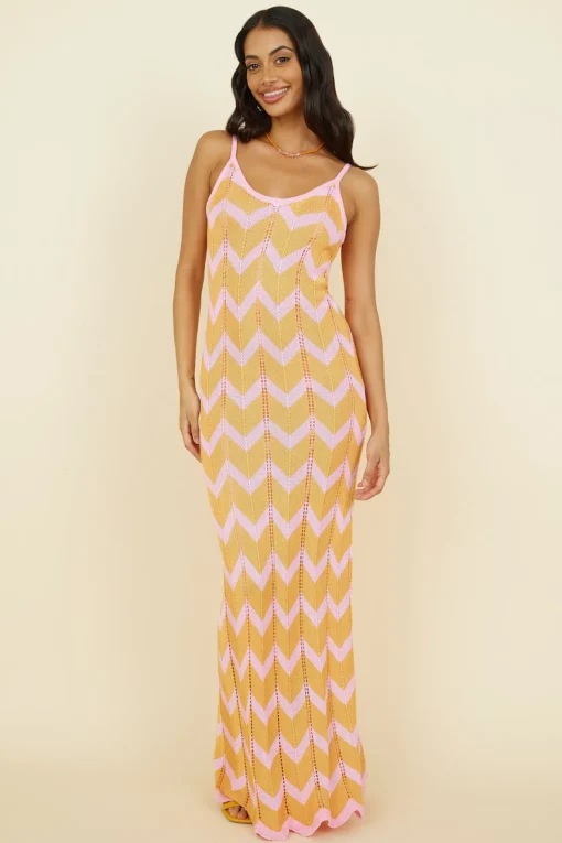Portugal Sun Maxi Dress Pink