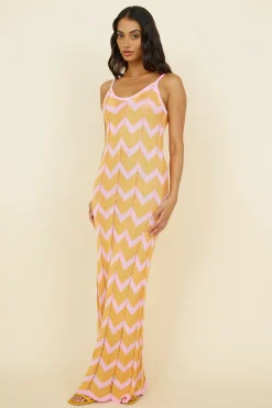 Portugal Sun Maxi Dress Pink