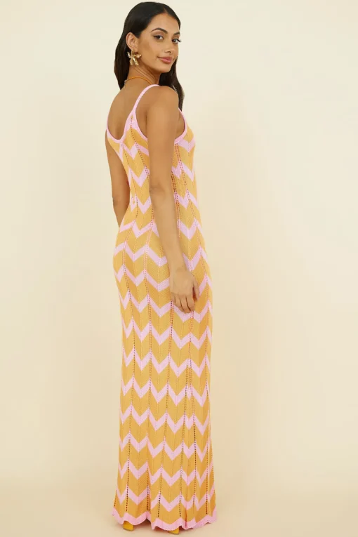 Portugal Sun Maxi Dress Pink