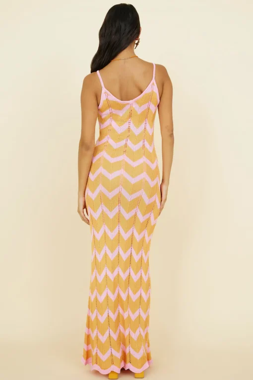 Portugal Sun Maxi Dress Pink