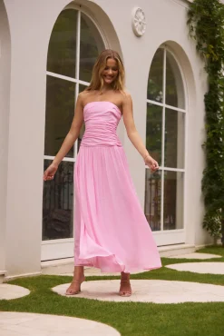 Pure Clarity Maxi Dress Pink