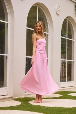 Pure Clarity Maxi Dress Pink