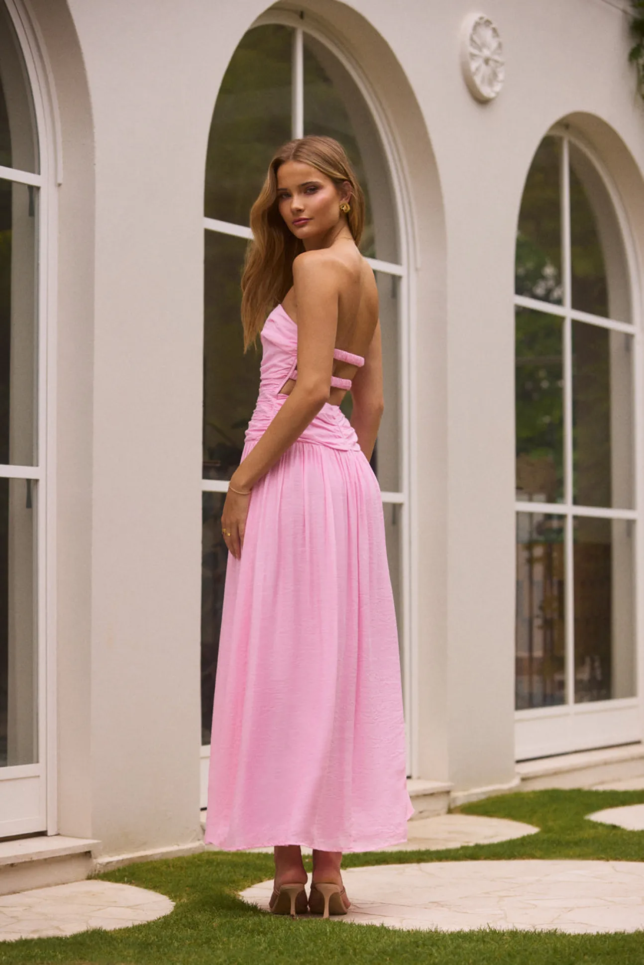 Pure Clarity Maxi Dress Pink