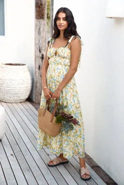 Rainforest Wander Maxi Dress Green
