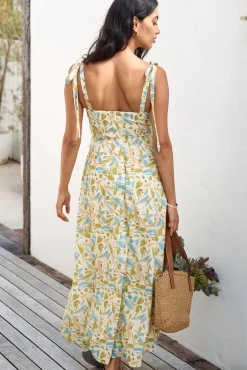 Rainforest Wander Maxi Dress Green
