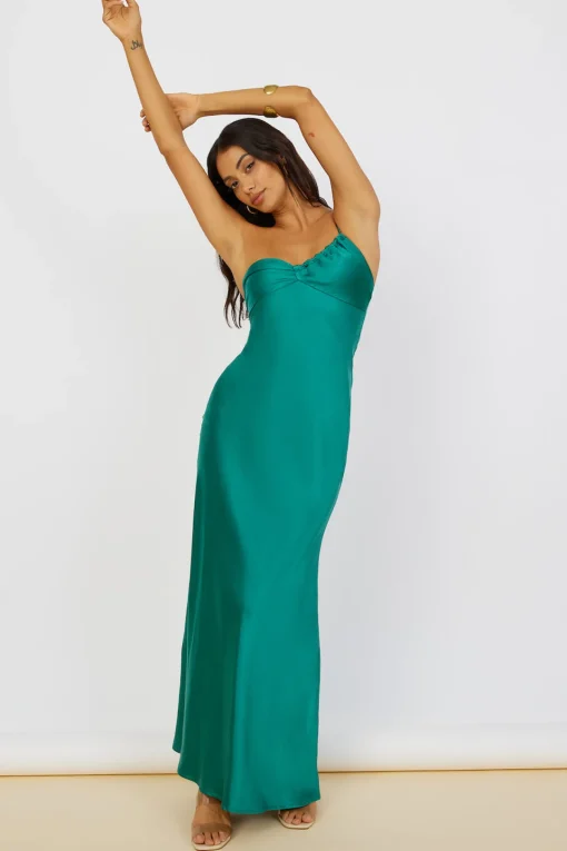 Repeat This Maxi Dress Green
