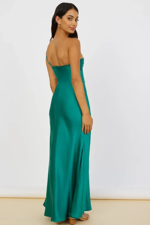 Repeat This Maxi Dress Green