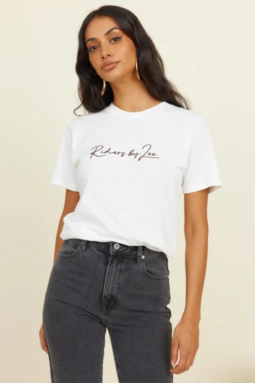RIDERS BY LEE Classic Tee Vintage White