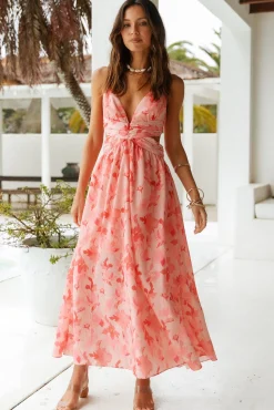 Right Choices Maxi Dress Pink