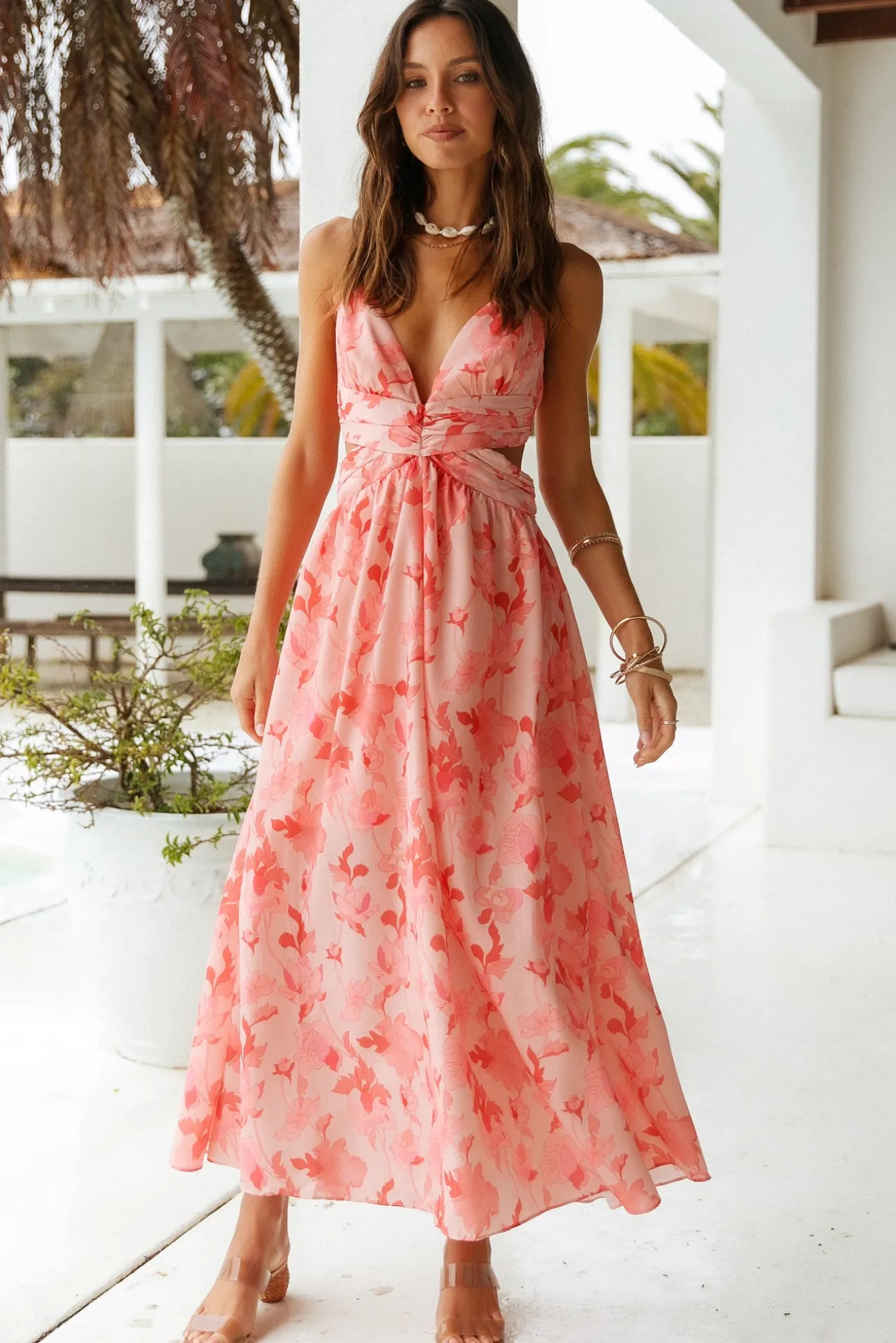 Right Choices Maxi Dress Pink